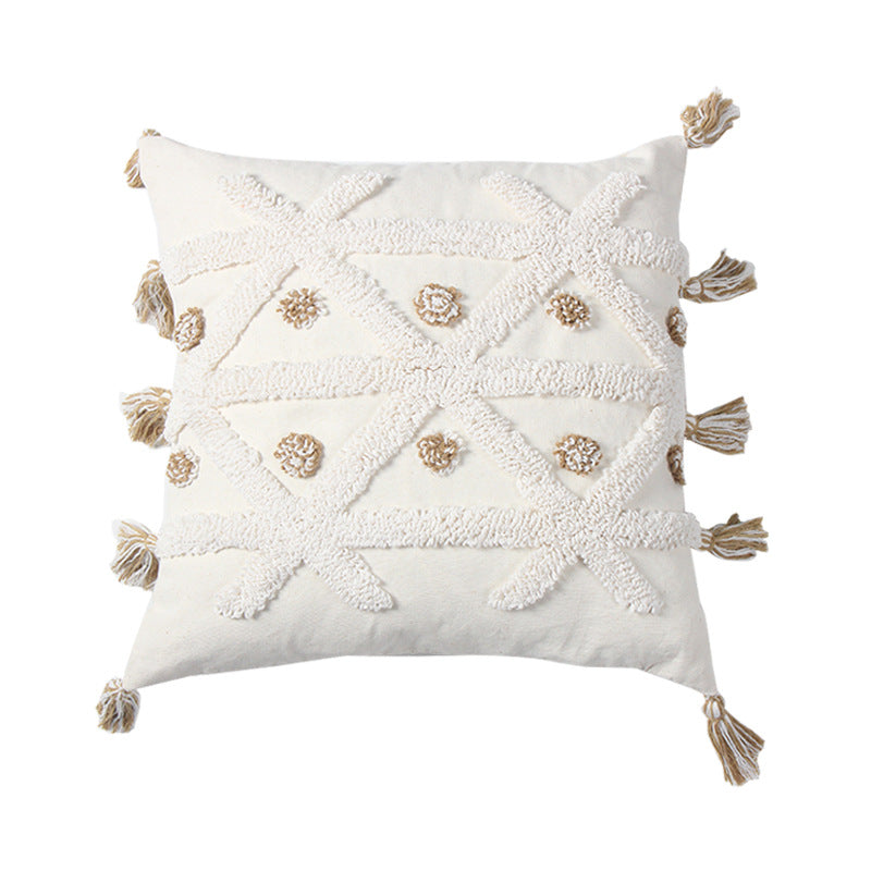Decorative Geometric Throw Pillow