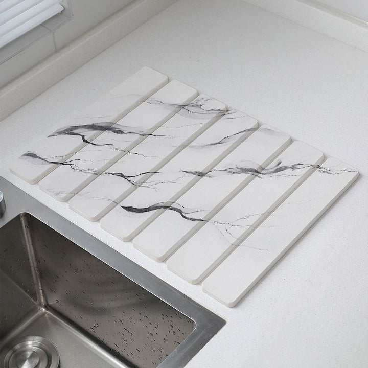 Elegant Kitchen Drying Mat