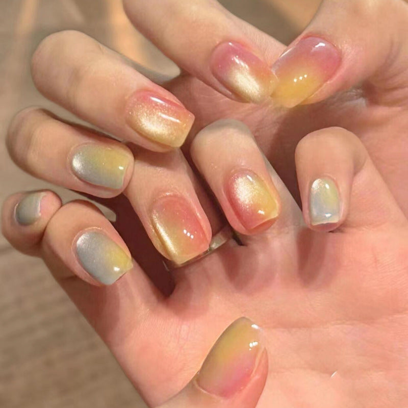 Ombre Effect Press-On Nail Set Kalsten