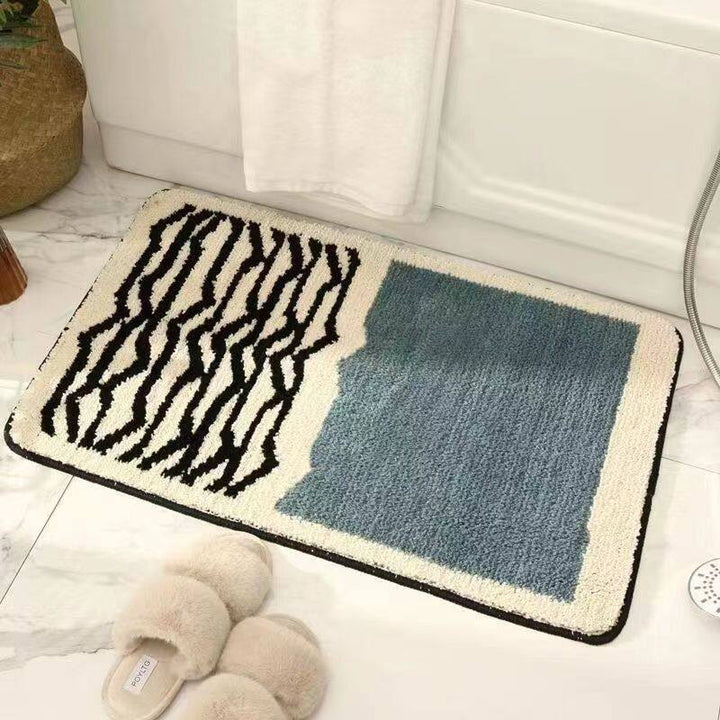 Modern Abstract Pattern Bath Mat Kalsten