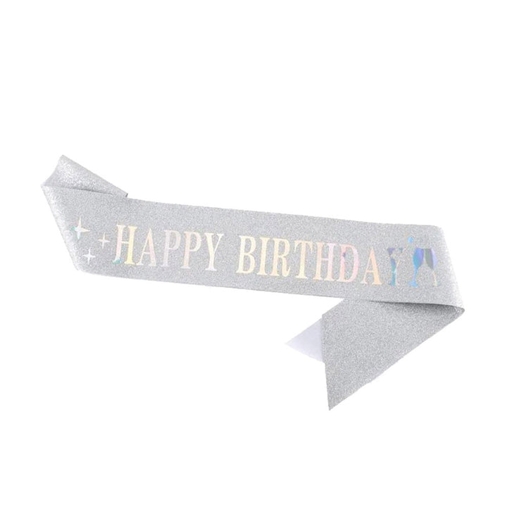 Ladies Glitter Headband with "Happy Birthday" Inscription Kalsten