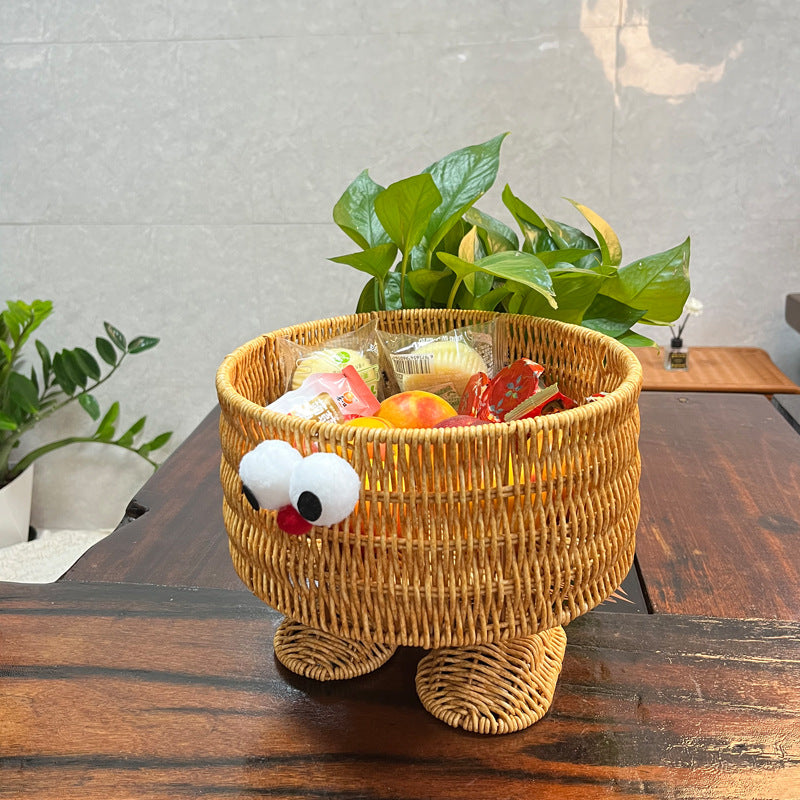 Cute Animal Face Storage Basket Kalsten