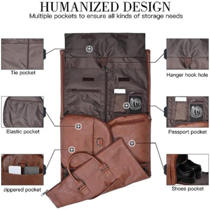 Elegant Travel Bag with Double Side Pockets Kalsten