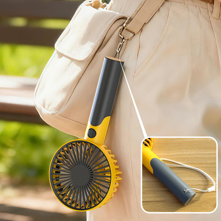 Ladies portable cooling fan with adjustable tilt angle Kalsten