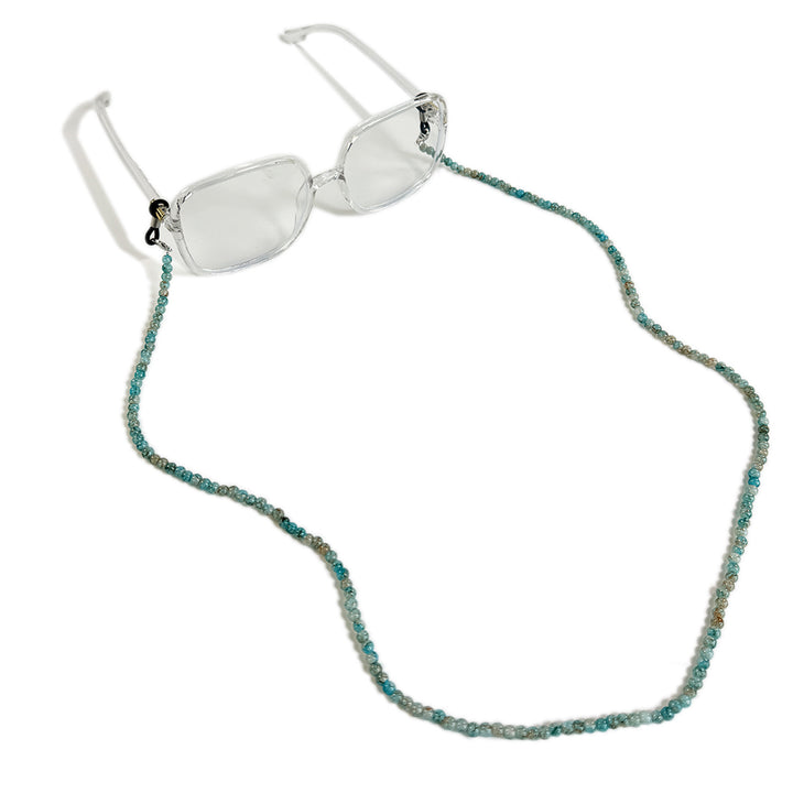 Natural Amethyst Beaded Eyewear Chain Kalsten