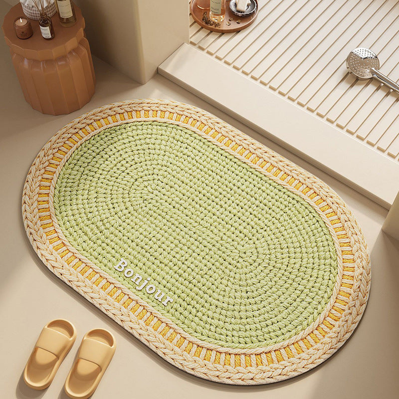 Eco-Friendly Crochet Bath Rug