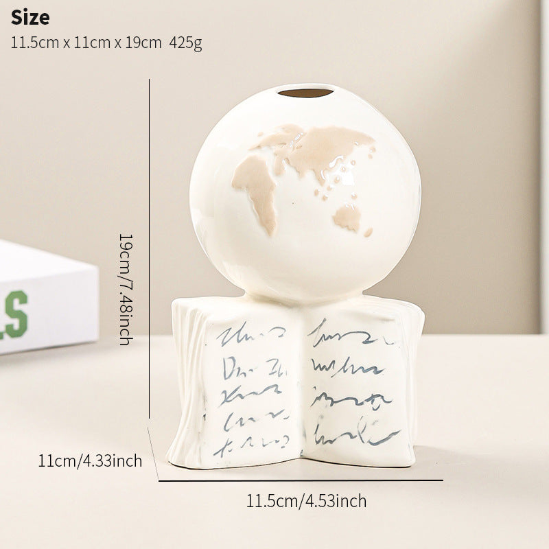 Elegant Ceramic Globe Bank Kalsten