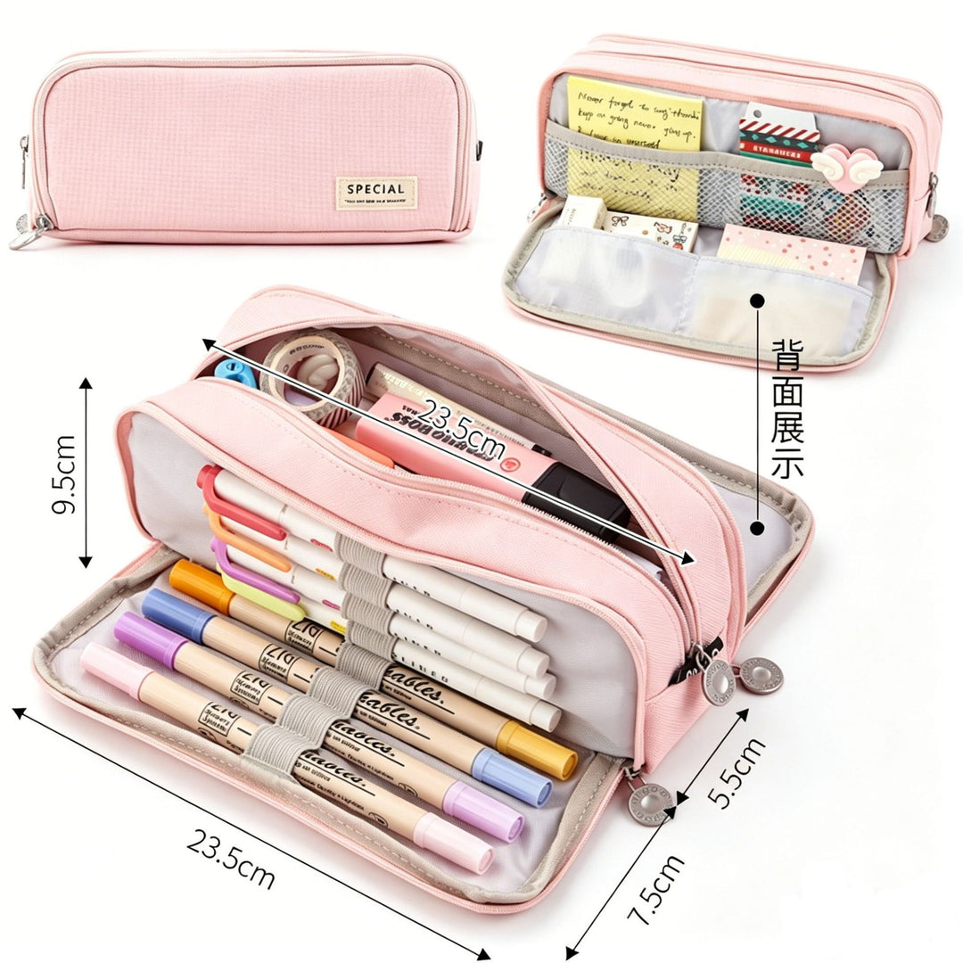 Versatile Multi-Compartment Pencil Case Kalsten