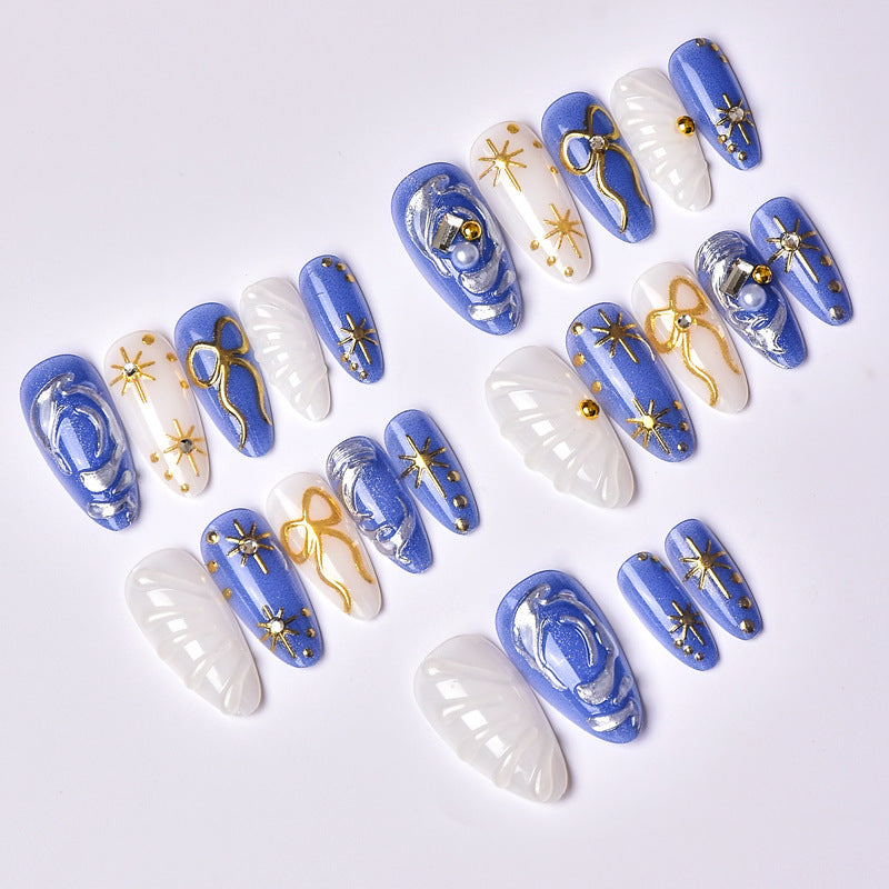 Artfully designed nail set Kalsten