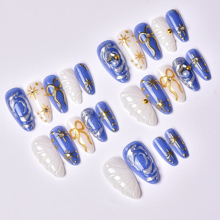 Artfully designed nail set Kalsten