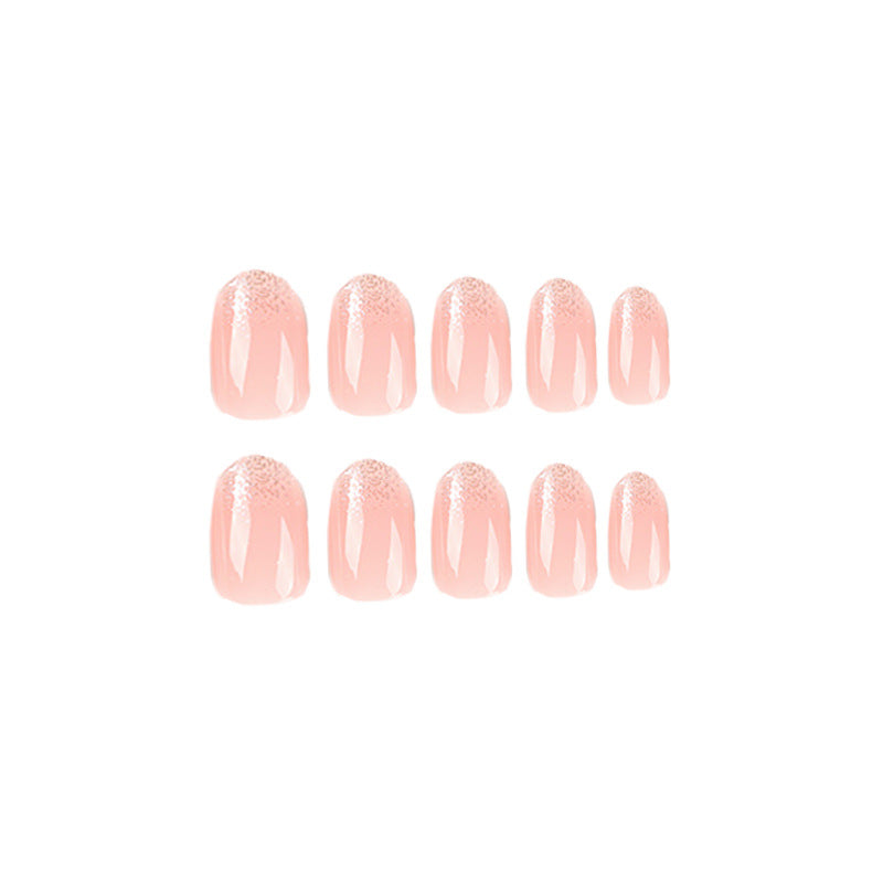 Elegant artificial nails with glitter detail Kalsten