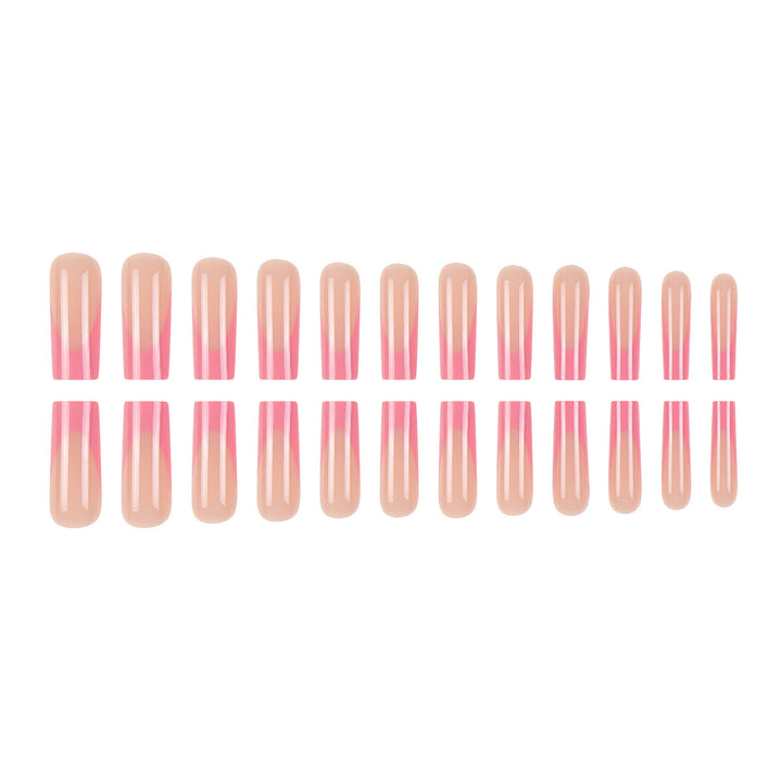 High-Gloss Long Press-On Nail Extensions Kalsten