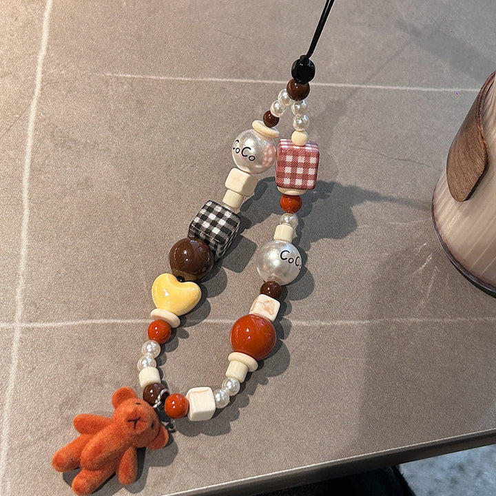 Decorative Beaded Charm Necklace Kalsten 1790134836