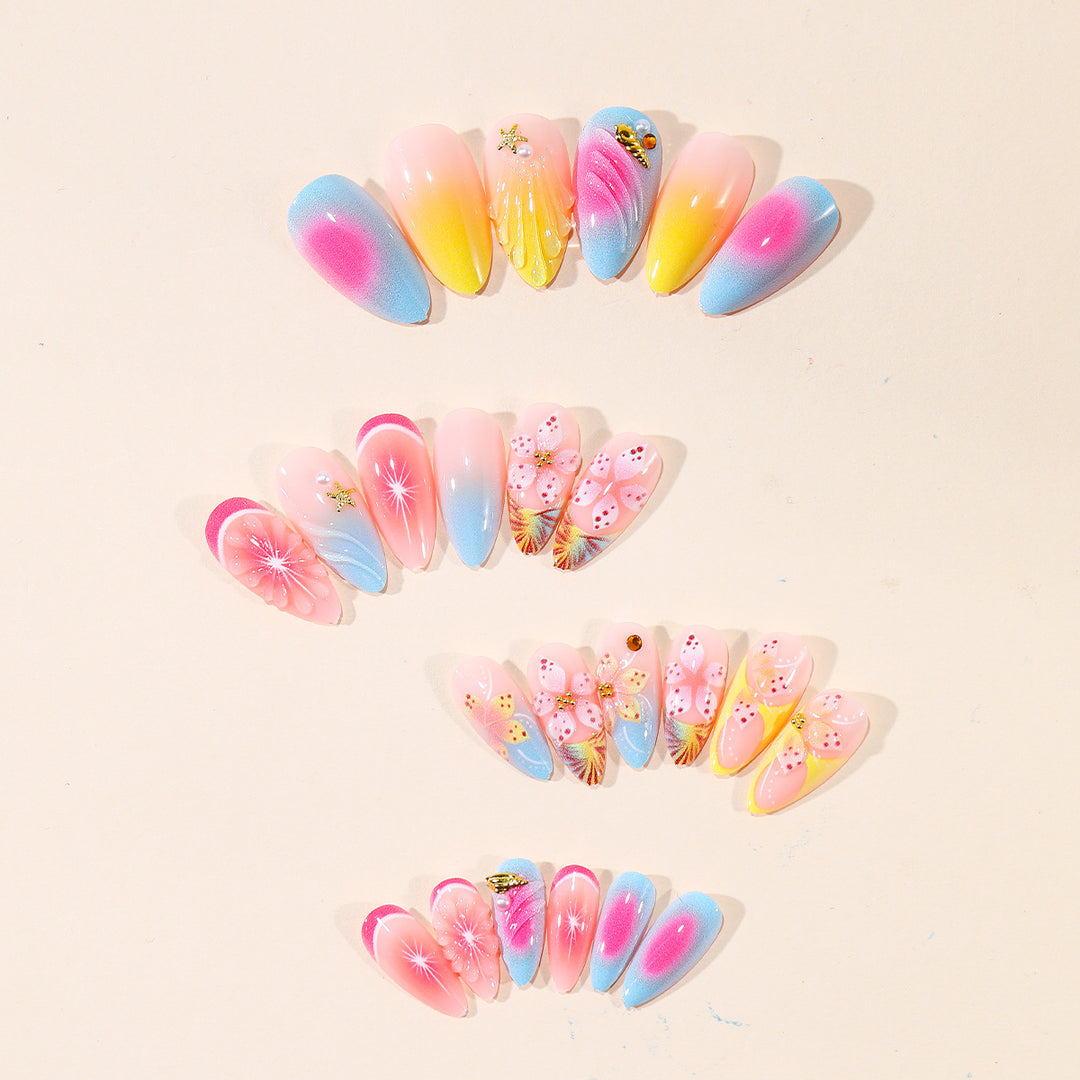 Artistic Tropical Nail Art Kit Kalsten