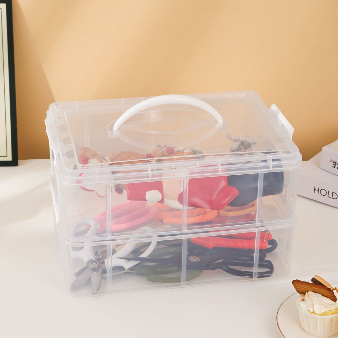 Clear Multi-Functional Organizer Container Kalsten