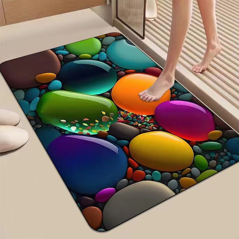 Non-Slip Water-Absorbent Bath Mat Kalsten