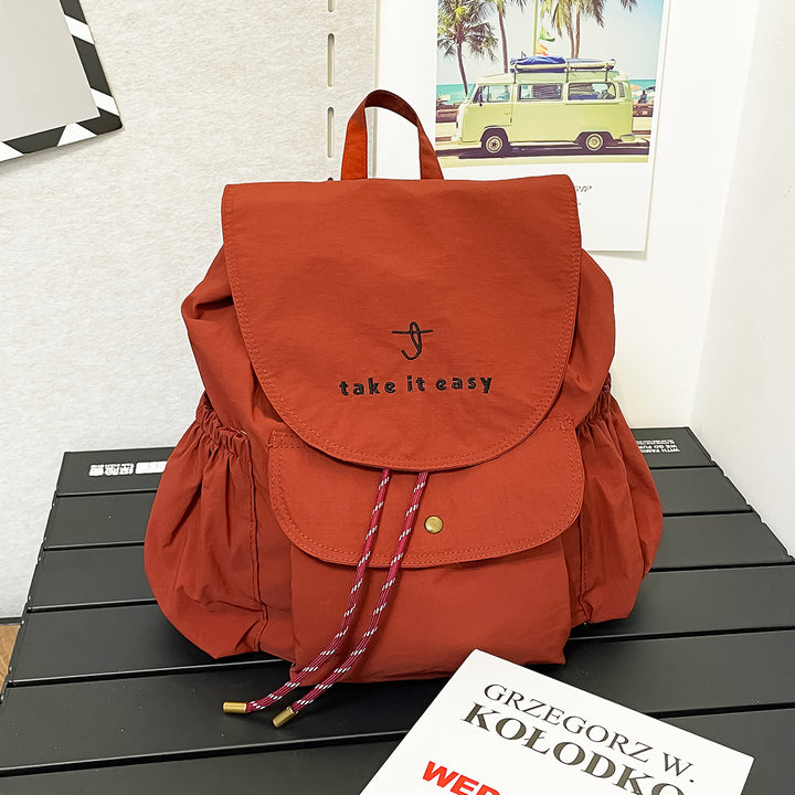 Casual Drawstring Closure Backpack Kalsten