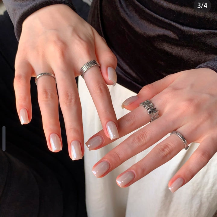 Elegant Square Press-On Nails Kalsten