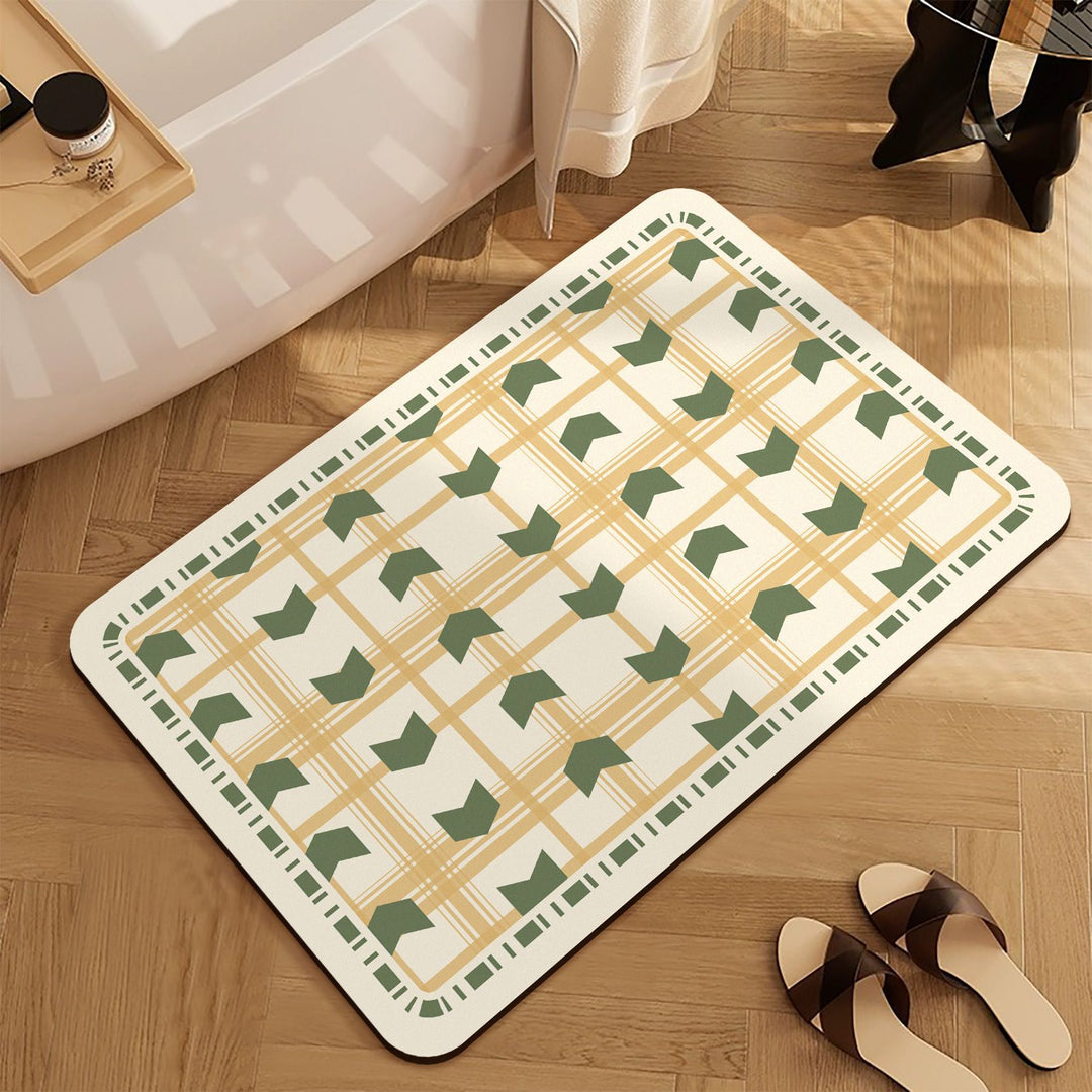 Decorative Bath Mat Kalsten