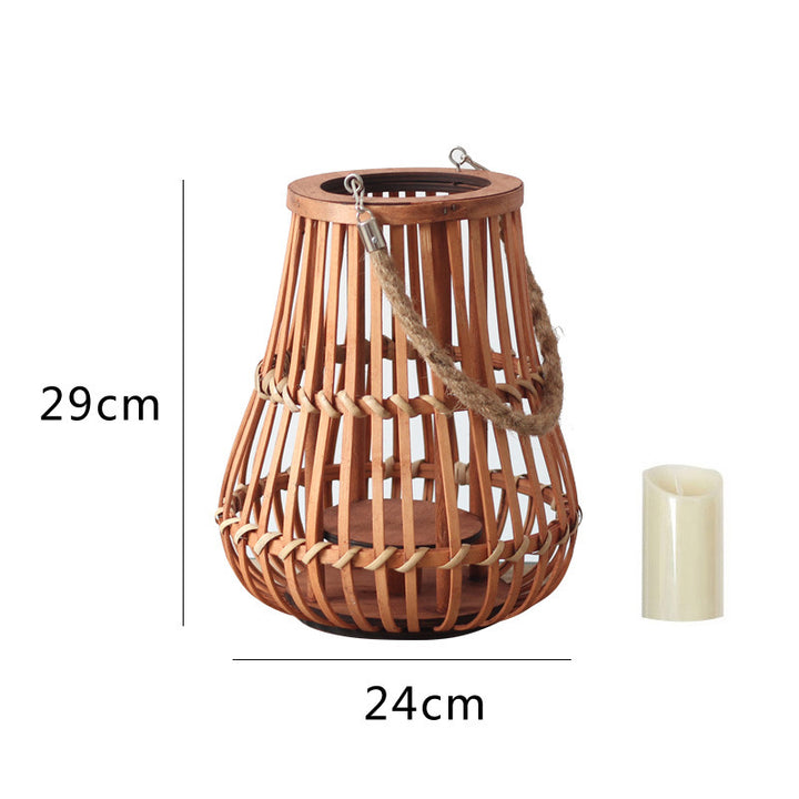 Stylish lantern with hemp handle Kalsten