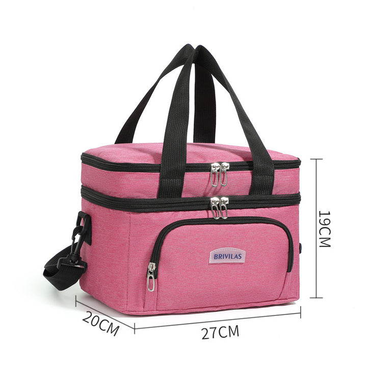 Insulated Multi-Compartment Lunch Carrier Kalsten