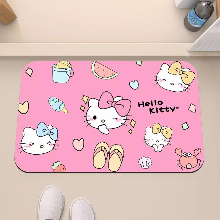 Cute Cartoon Character Bath Mat