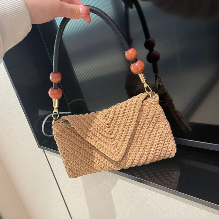 Elegant Woven Shoulder Bag Kalsten