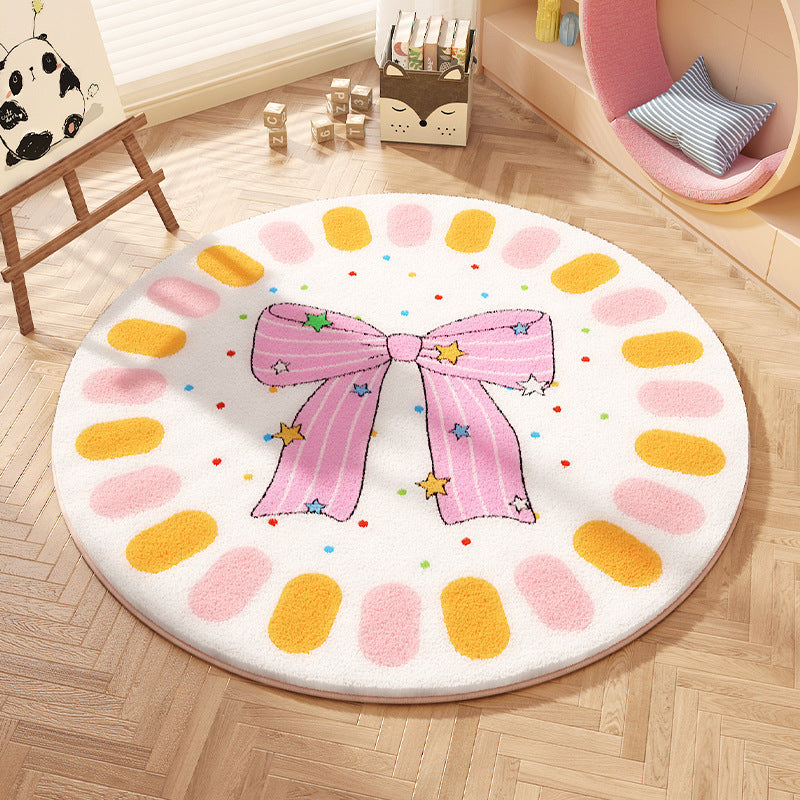 Cartoon Character Playful Area Rug