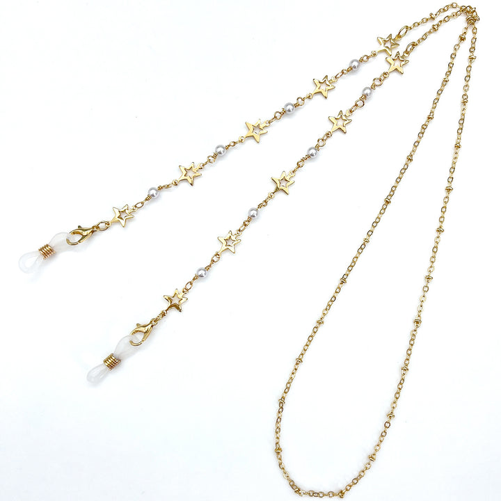 Star-Embellished Eyewear Retainer Chain Kalsten