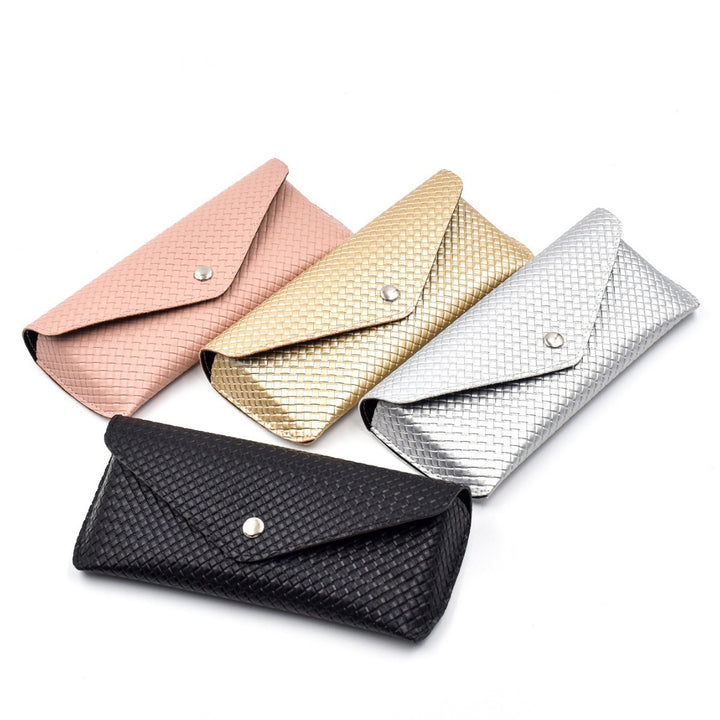 Textured Leather Eyewear Wallet Kalsten