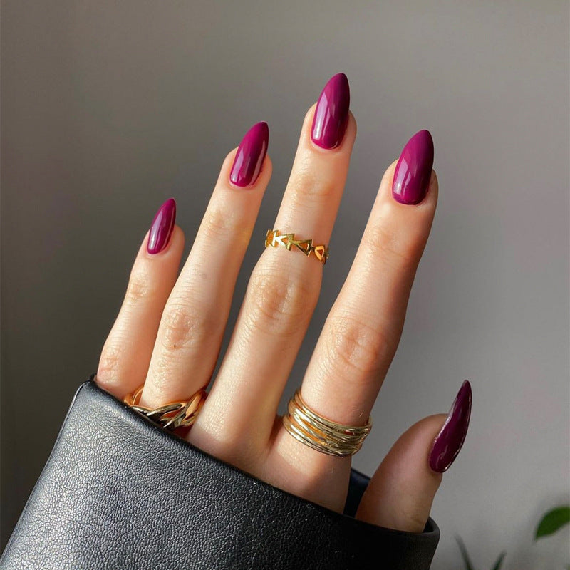 Elegant Heart-Designed Press-On Nail Tips Kalsten