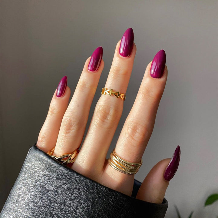 Elegant Heart-Designed Press-On Nail Tips Kalsten
