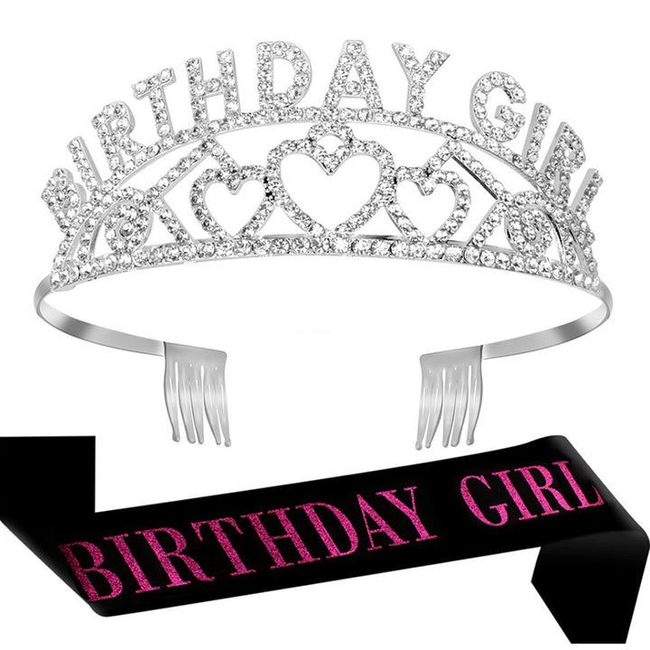Ladies Glittering Birthday Crown Kalsten