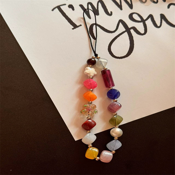 Handcrafted Beaded Phone Lanyard Kalsten