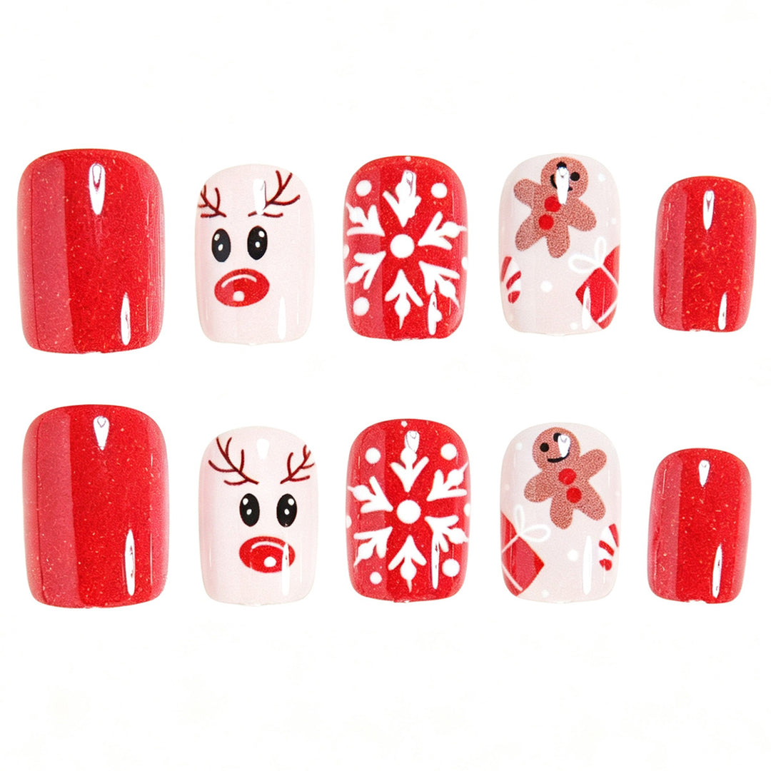 Festive Themed Press-On Nail Art Set Kalsten 1788858489