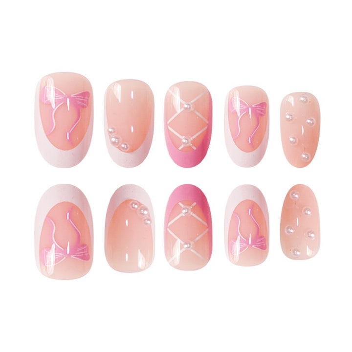 Elegant Decorative Press-On Nail Set Kalsten
