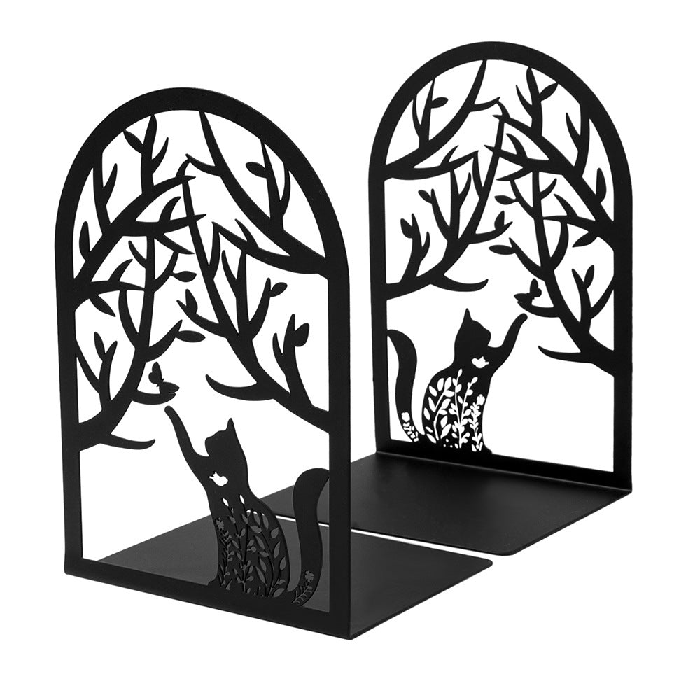 Decorative Forest Silhouette Bookends