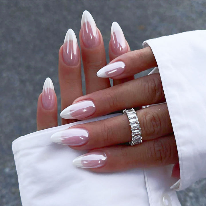 Elegant Stiletto Press-On Nails with Ombre Design Kalsten