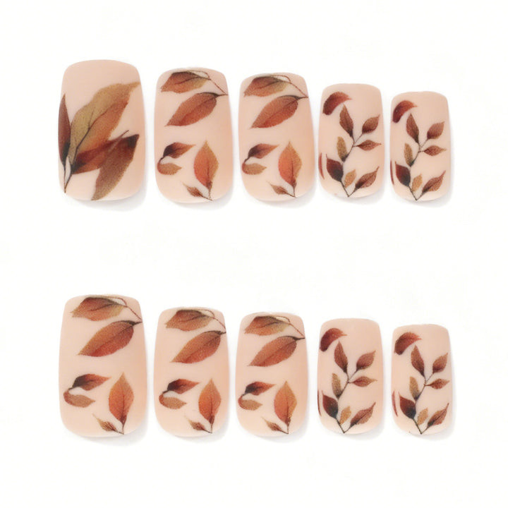 Autumn-Inspired Decorative Nail Art Kalsten