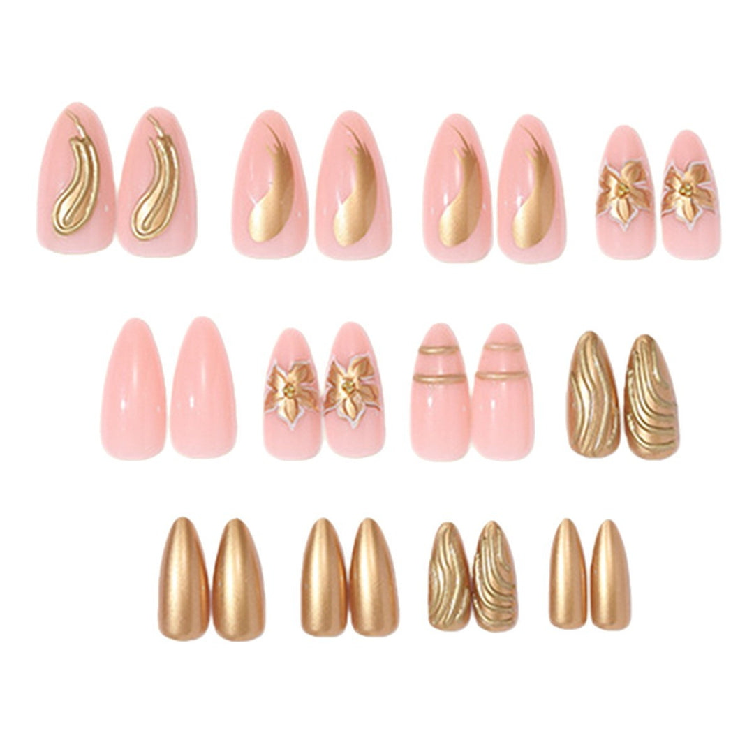 Artistic Premium Metallic Nail Extensions Kalsten