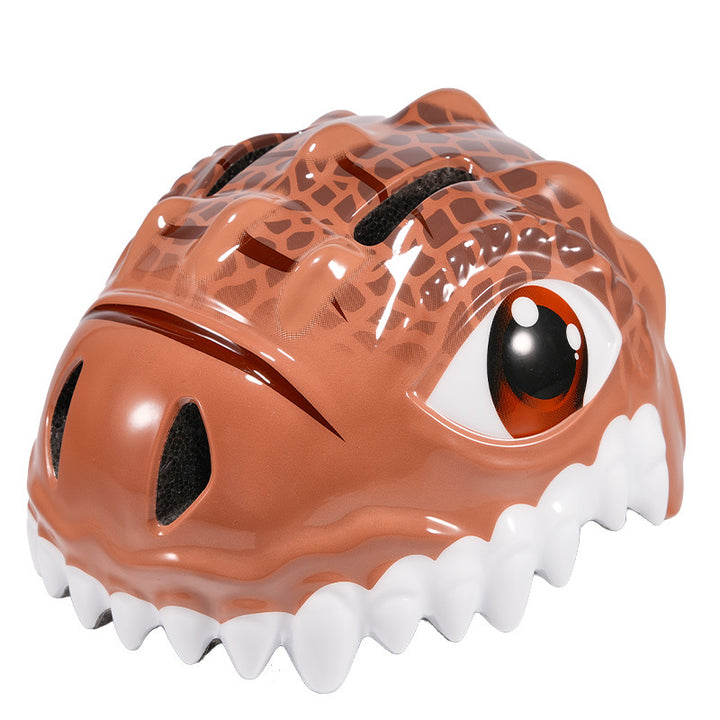 Kids' Fun Dinosaur-Themed Safety Helmet Kalsten