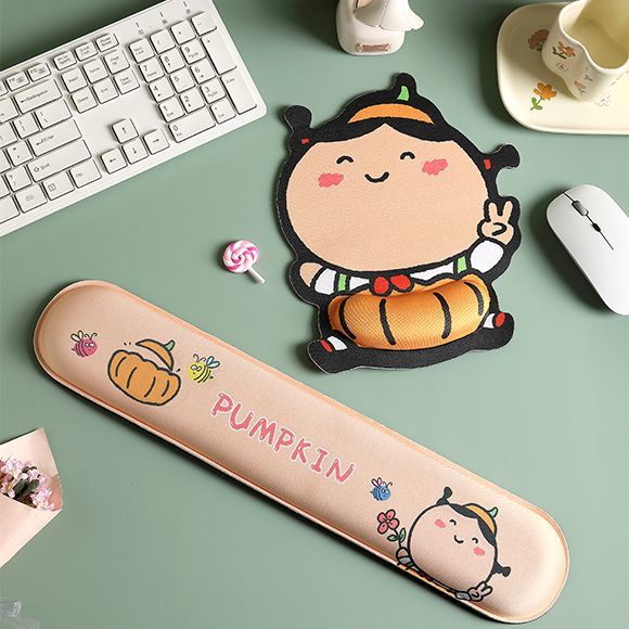 Cute Cartoon-Themed Gaming Mouse Pad