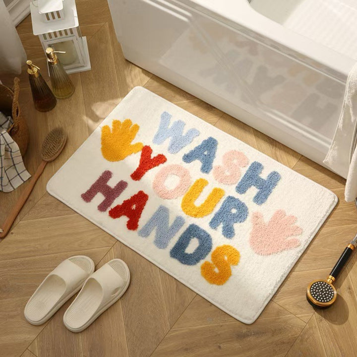 Playful Decorative Bath Mat