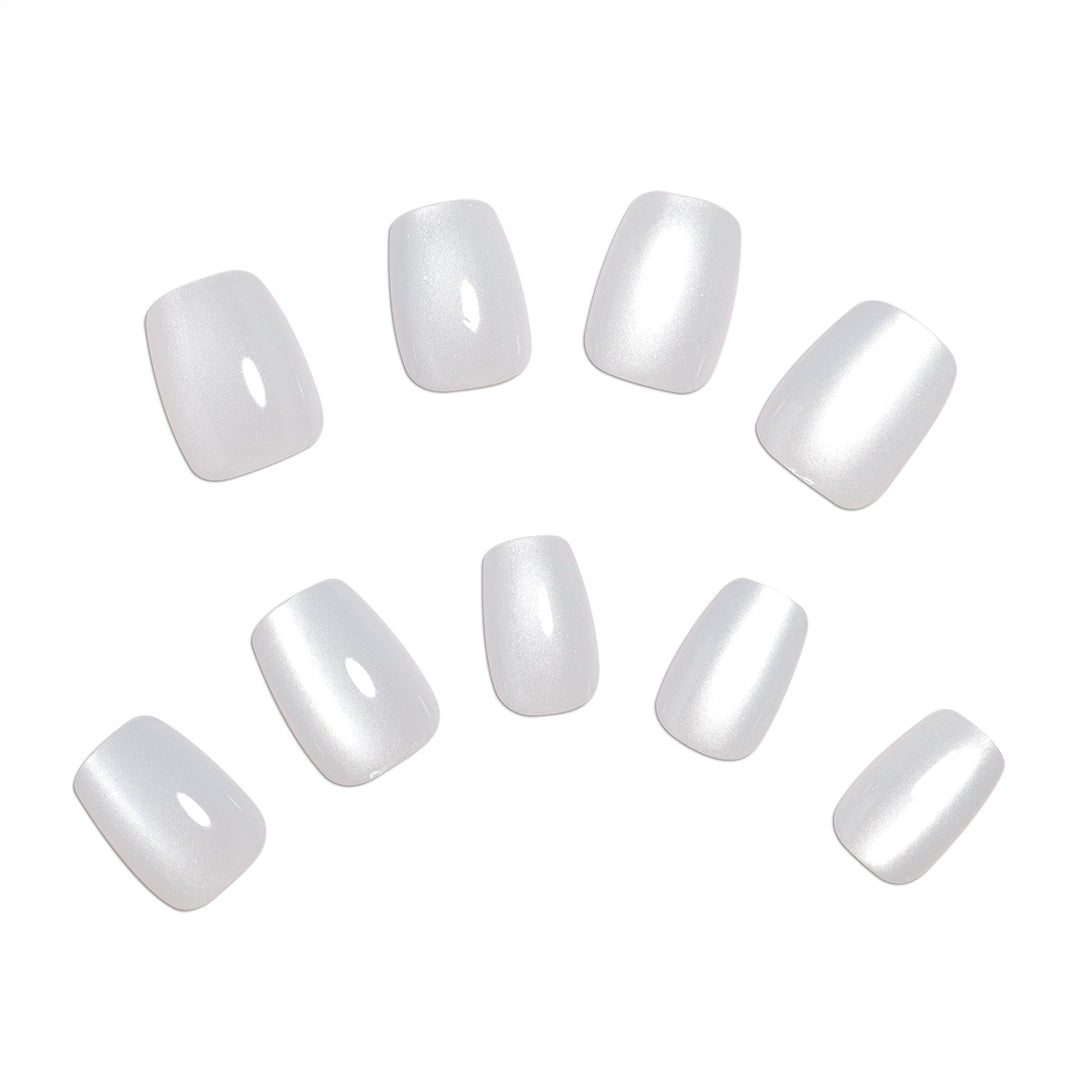 Glossy Reflective Press-On Nails Kalsten