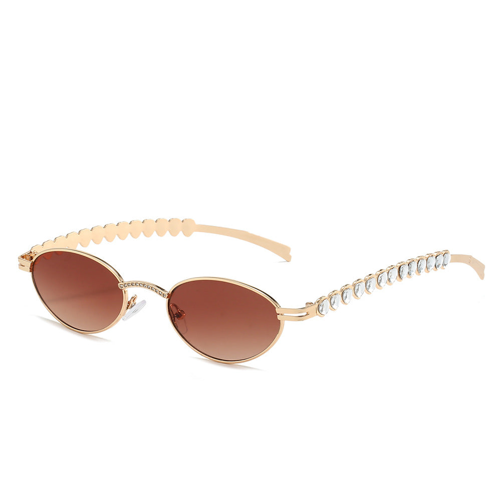 Statement Cat-Eye Optical Glasses with Crystal Accents Kalsten