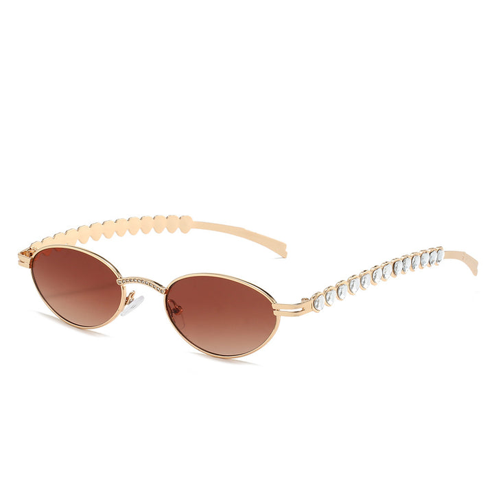 Statement Cat-Eye Optical Glasses with Crystal Accents Kalsten