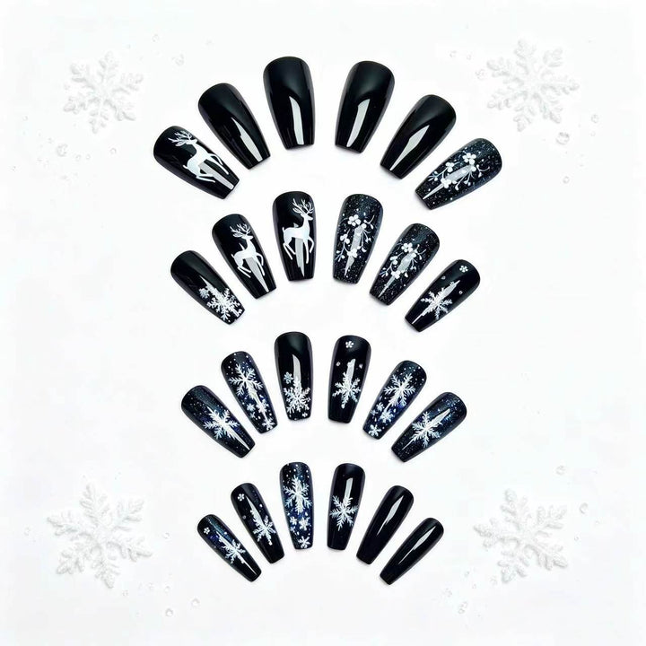 Winter-Themed 3D Nail Art Kalsten