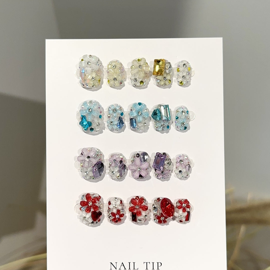Decorative Rhinestone Hair Clips