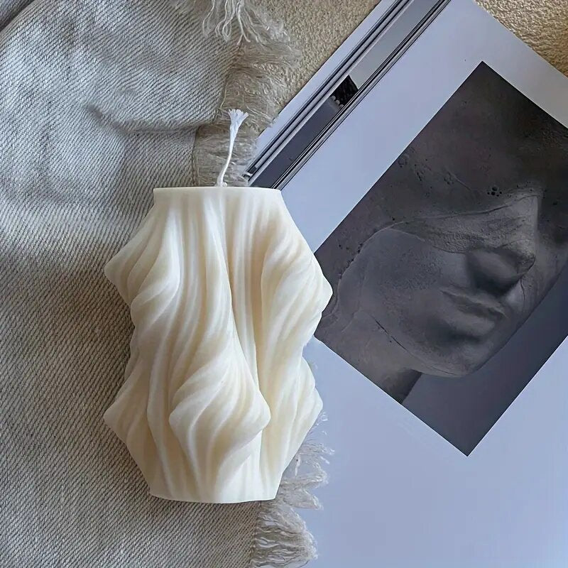 Sculpted Decorative Candle