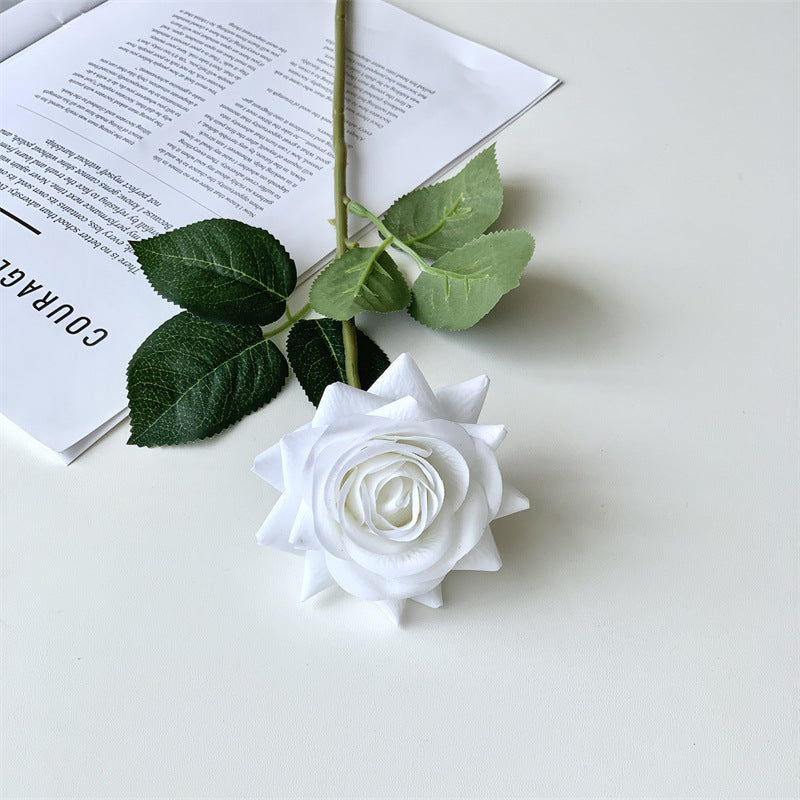 Decorative Faux Rose Stem